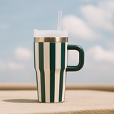 Rainbow Stanley 20oz Tumbler with Handle & Straw