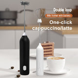 Rechargeable Electric Coffee Beater & Milk Frother