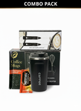 Coffee Mug & Beater Set | Perfect Combo for Home, Office & Travel