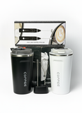 Coffee Mug & Beater Set | Perfect Combo for Home, Office & Travel