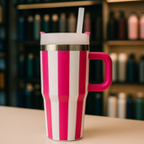 Rainbow Stanley 20oz Tumbler with Handle & Straw